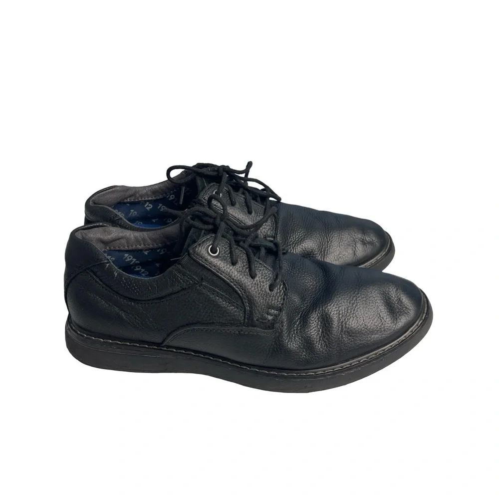 Born in Milwaukee Nunn Bush black all leather men size 8W Oxford 84903-001